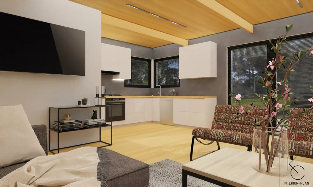 domek szkieletowy z okapem 01 salon 4